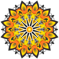 Mandala Yellow