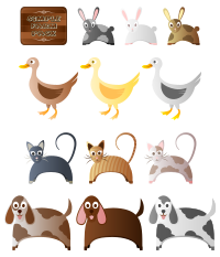 Simple Farm Animals 2