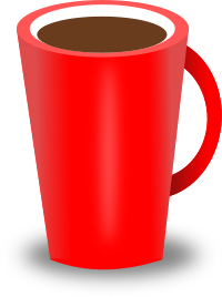 Red Coffee Cup 