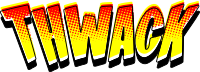 THWACK Vintage Comic Book Sound Effects