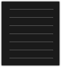 monochrome text icon