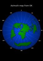 Azimuth map