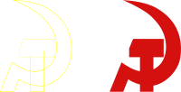 Hammer and sickle by Rones