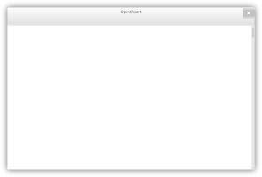 Gnome 3 inspired window