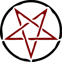 red pentagram