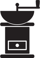 Kitchen Icon - Coffee Grinder
