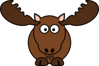 Cartoon Moose
