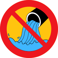 Don't waste water