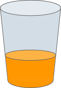 Oranje Juice Glass SVG