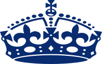 Jubilee crown blue