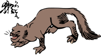 Japanese river otter (Kawauso)