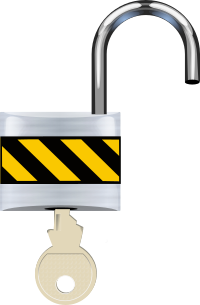 padlock-open