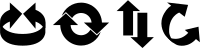 Motion Direction Arrow set