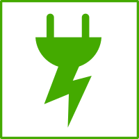 eco green energy icon