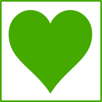 eco green hearth icon
