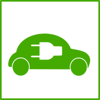 eco green car icon