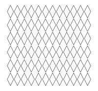 Diamond Grid Pattern - No Color 1