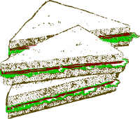 Three Sandwiches
