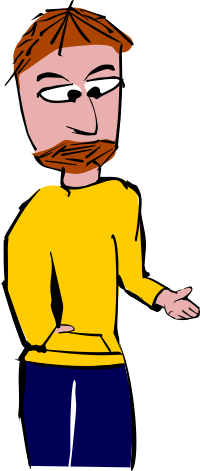Man with braun hair