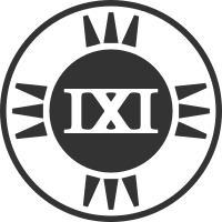 Fictional Brand Logo: IXI Variant A