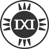 Fictional Brand Logo: IXI Variant D