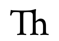 Ligature Th