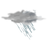 weather icon - heavy rain