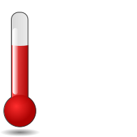 weather icon - hot