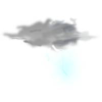weather icon - thunder