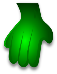 Green Monster Hand 2