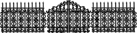 Iron Fence with Gate