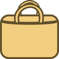 Simple Shopping Bag Logo/Icon