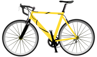 Yellow Speed Bike