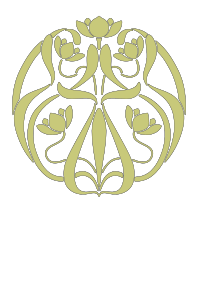 Floral brushwork design
