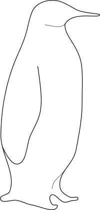 Stylized Penguin