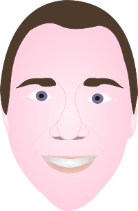 Man face