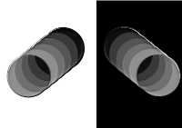 Cylinder Cell Shaded Styling