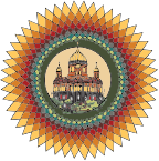 Mandala building in color