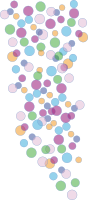 colored bubbles