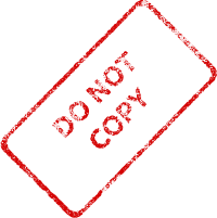 Do Not Copy Business Stamp 2