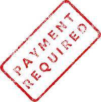 Payment Required Business Stamp 2