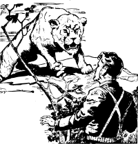 Lion and Man