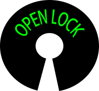 logo open lock