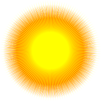 sun abstract design