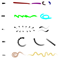 Brushes set 1