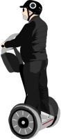 Man on segway