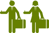 People Hitchhiking