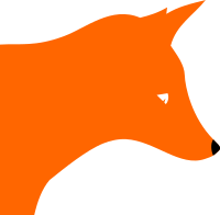 Fox head by Rones