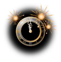 New Year Clock