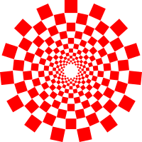 Optical Illusion Spiral